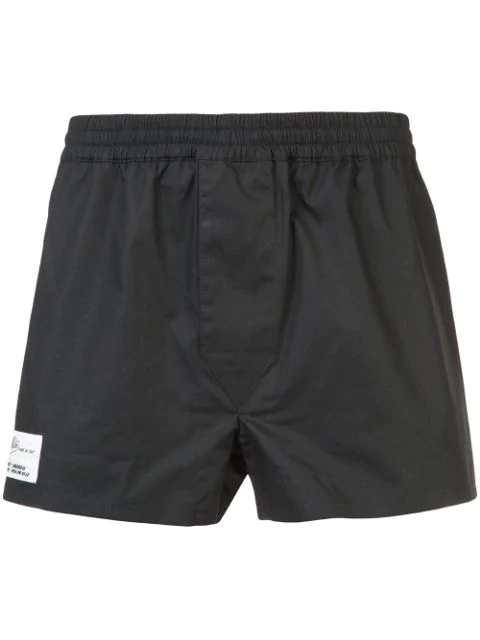 Off-White Basic Track Shorts In Black | ModeSens
