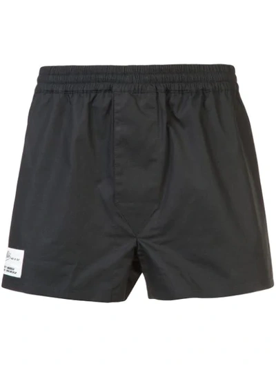 Off-white Basic Track Shorts In Black