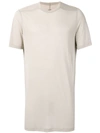 Rick Owens Mid-length T-shirt In Neutrals