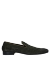 Daniele Alessandrini Loafers In Military Green