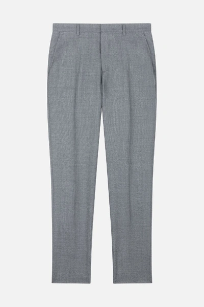 Ami Alexandre Mattiussi Straight Fit Trousers In Grey