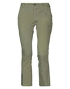 Department Five Casual Pants In Military Green