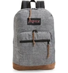 Jansport 'right Pack' Backpack - Grey In Heathered Grey
