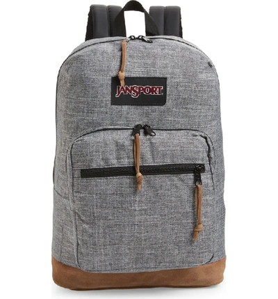 Jansport 'right Pack' Backpack - Grey In Heathered Grey
