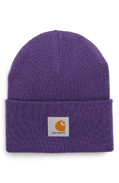 Carhartt Watch Hat - Purple In Frosted Viola