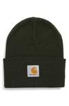 Carhartt Watch Hat - Green In Loden