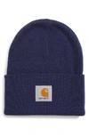 Carhartt Watch Hat - Blue In Metro Blue