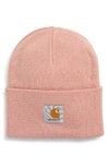 Carhartt Watch Hat - Red In Soft Rose