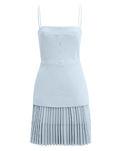 Dion Lee Ellipse Pleated Mini Dress