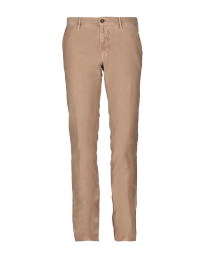 Incotex Casual Pants In Camel