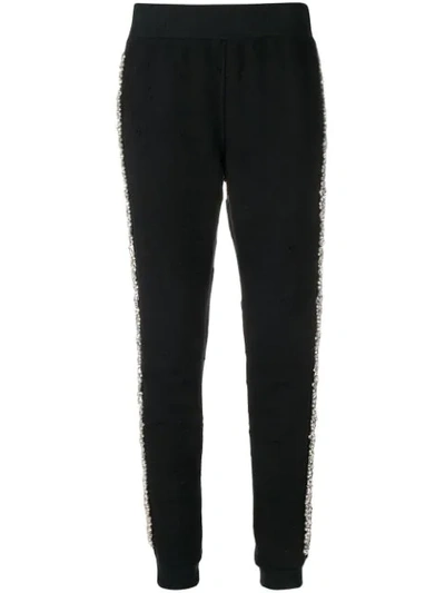 Philipp Plein Rock Pp Track Trousers In Black