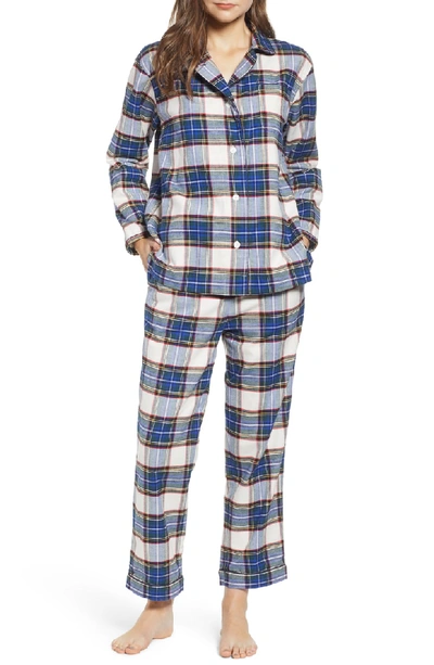 Sleepy Jones Pajamas In Flannel Plaid
