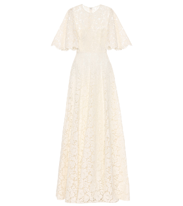 valentino white lace dress