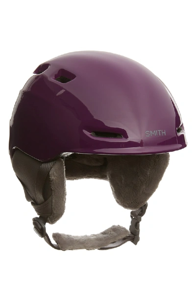 Smith 'zoom Jr.' Snow Helmet - Purple In Monarch