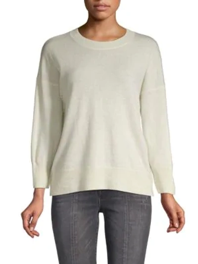 Equipment Melanie Crew Sweater In Ivory