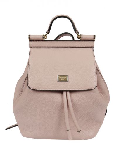 Dolce & Gabbana Sicily Backpack In Light Pink | ModeSens