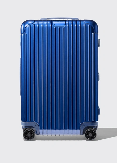 Rimowa Essential Cabin Spinner Luggage, Matte Blue