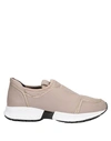 Armani Jeans Sneakers In Dove Grey