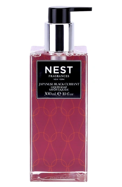 Nest Fragrances Japanese Black Currant Liquid Soap, 10 Oz./ 300 ml