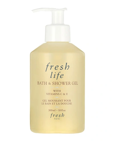 Fresh Life Bath & Shower Gel 10.1 oz/ 300 ml In White