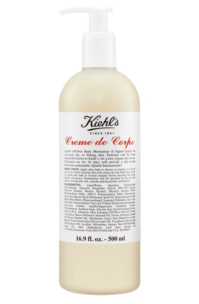 Kiehl's Since 1851 1851 Crème De Corps Hydrating Body Lotion With Squalane 8.4 oz/ 250 ml In Bottle