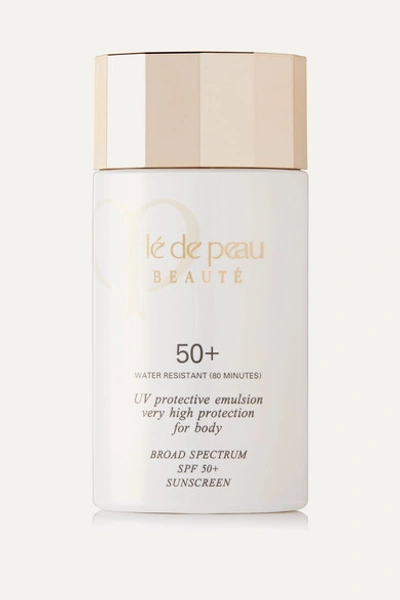 Clé De Peau Beauté Uv Protective Emulsion Very High Protection For Body Broad Spectrum Spf 50+ Sunscreen In Colorless