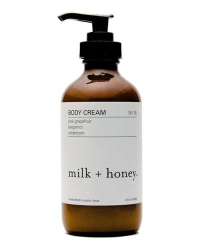 Milk + Honey Body Cream No. 16, 8.0 Oz.