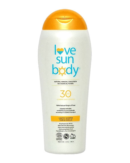 Love Sun Body 100 Natural Origin Mineral Sunscreen Spf 30 Lightly