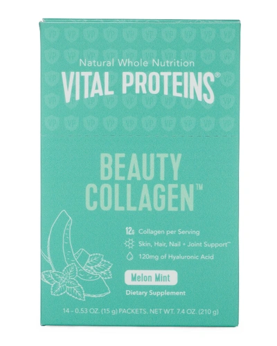 Vital Proteins Beauty Collagen (melon Mint) Stick Pack Box, 14 Ct