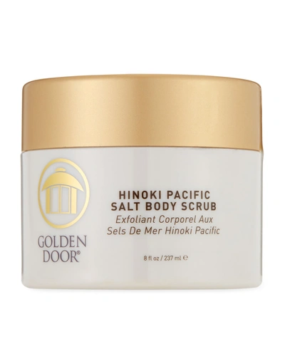 Golden Door Hinoki Pacific Salt Body Scrub, 8.0 Oz./ 237 ml