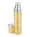 Creed Gold Leather Atomizer With Silver Trim, 10 ml