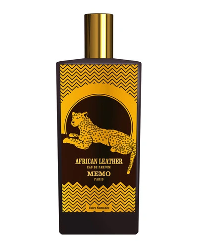 Memo Paris 2.5 Oz. African Leather Eau De Parfum In Black