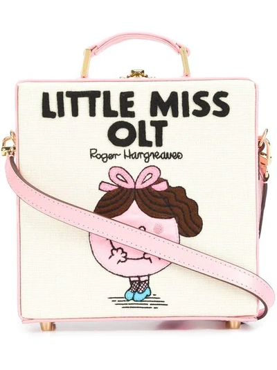 Olympia Le-tan 'little Miss Olt' Tote Bag In Pink