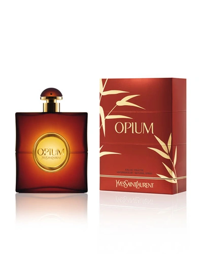 Saint Laurent Opium Eau De Toilette, 89 ml/ 3.0 Oz. In Orange