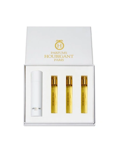 Houbigant Paris Quelques Fleurs Royale Extrait Travel Spray Set, 0.3 Oz./ 8.0 ml