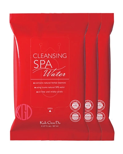 Koh Gen Do Cleansing Water Cloth - 3-pack