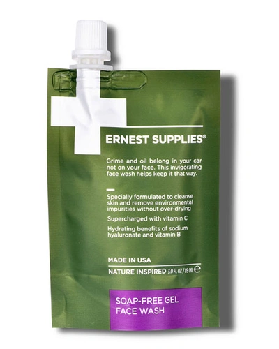 Ernest Supplies Soap Free Gel Face Wash Tech Pack, 3.0 Oz./ 89 ml
