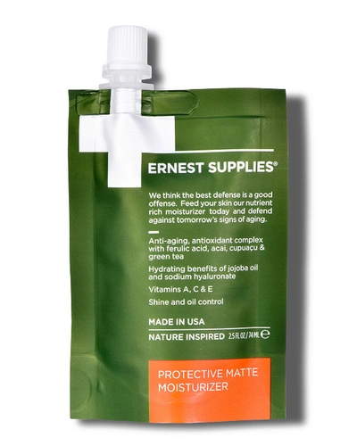 Ernest Supplies Protective Matte Moisturizer Tech Pack, 2.5 Oz./ 74 ml