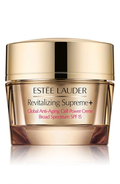 Estée Lauder Revitalizing Supreme+ Global Anti-aging Cell Power Moisturizer Creme Spf 15 1.7 Oz.