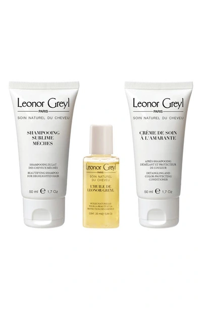 Leonor Greyl Luxury Travel Kit For Color Treated Hair In No Colro