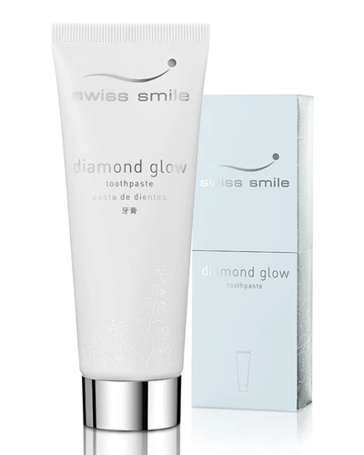 Swiss Smile Diamond Glow Toothpaste, 2.64 Oz./ 75 ml