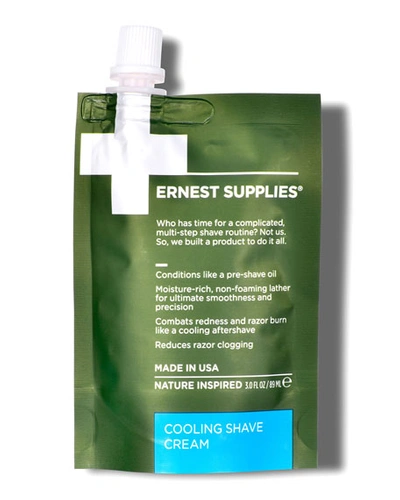 Ernest Supplies Cooling Shave Cream Tech Pack
