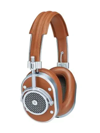 Master & Dynamic Mh40 Over-ear Headphones In Brown
