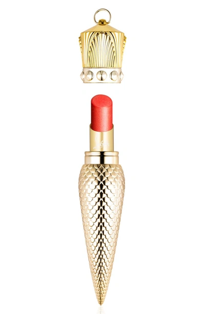 Christian Louboutin Sheer Voile Lip Colour - Bisous Red Orange Lipstick