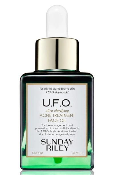 Sunday Riley Modern Skincare U. F.o. Salicylic Acid Bha Acne Treatment Face Oil 0.5 oz/ 15 ml