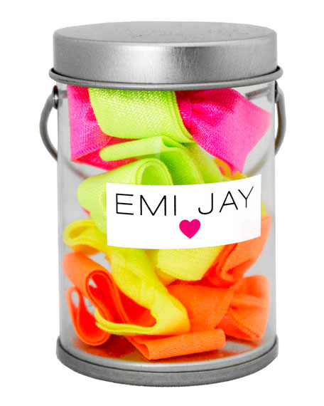Emi Jay Electric Hair Ties In Paint Tin Modesens
