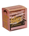 Slip Small Silk & #153 Scrunchies - Black, Pink, Caramel In Pink, Gold, Black