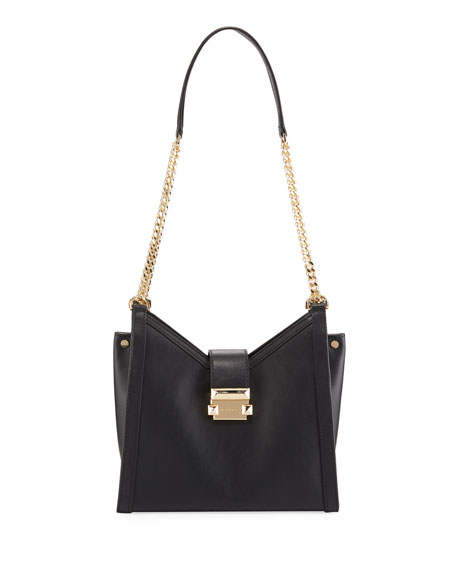 michael kors whitney small chain shoulder tote