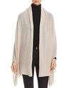 C By Bloomingdale's Oversized Cashmere Travel Wrap - 100% Exclusive In Heather Oatmeal