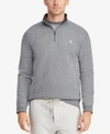 Polo Ralph Lauren Men's Luxury Jersey Pullover In Boulder Grey Heather